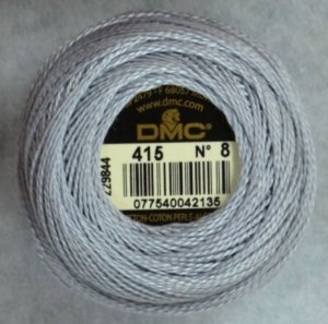 8번사 Pearl Cotton Balls-415(Pearl Grey)/DMC ART 116