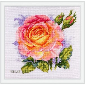 Merejka Cross Stitch Kit/Rose-K-138