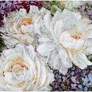 LETISTITCH Kit/ White Roses-930