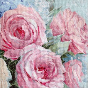 LETISTITCH Kit/ Pale Pink Roses-928