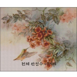 [sun]벌새와나팔꽃(SF-D30) - 도안만의 상품
