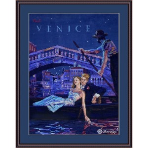 Merejka Cross Stitch Kit/Visit Venice-K-181