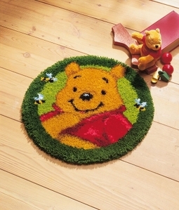 [재입고]스킬자수(래치훅) 매트 Disney Winnie the Pooh-0014705